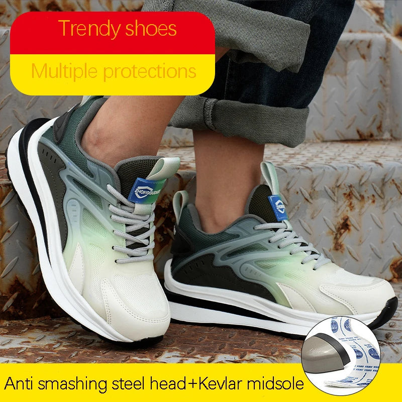 Fashionable 6KV Insulated Electrician Shoes – Kevlar Anti-Puncture Safety Work Shoes