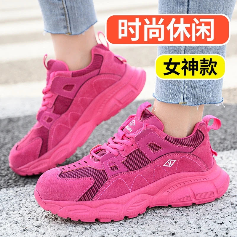 Summer Wholesale Unisex Steel Toe Safety Shoes - Lightweight Work Shoes