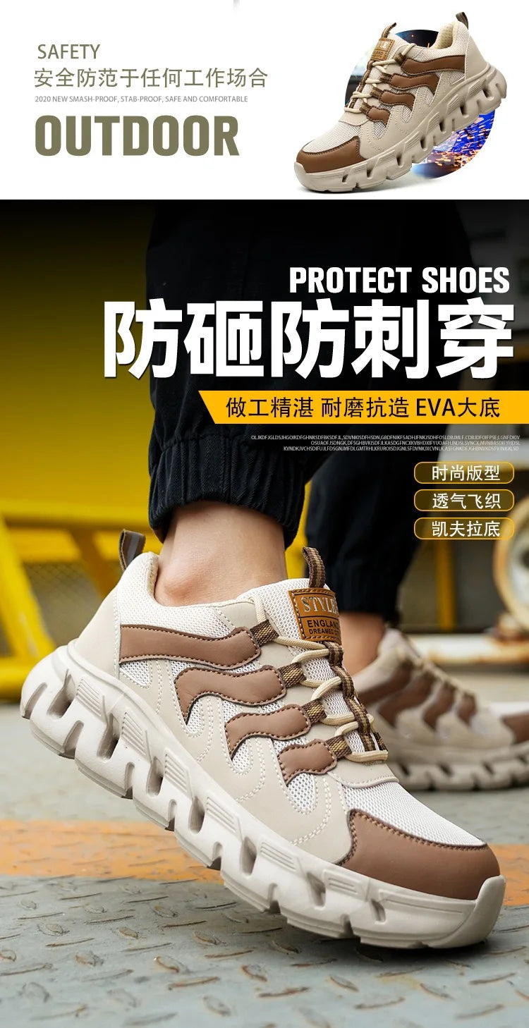 Lightweight Safety Shoes – Wear-Resistant Work Shoes