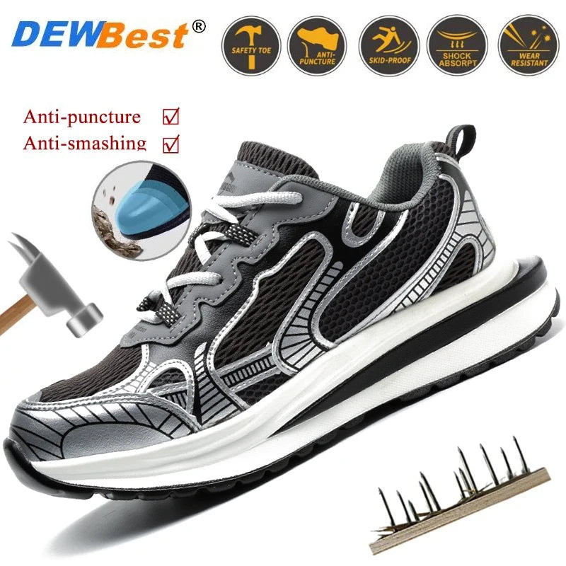 Fashionable 6KV Insulated Electrician Shoes – Kevlar Anti-Puncture Safety Work Shoes