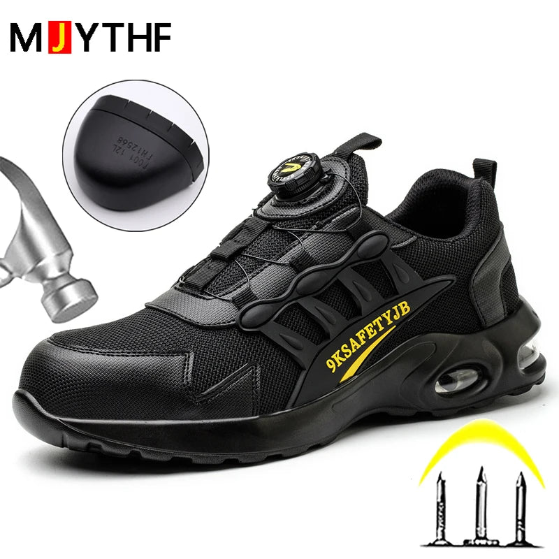 Quality Safety Shoes – Rotary Buckle Work Boots